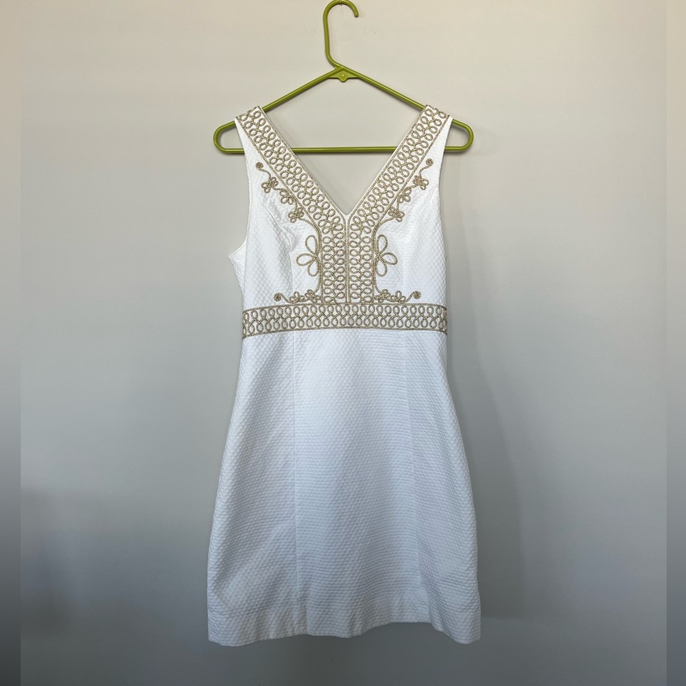 Lilly Pulitzer size 4 white dress